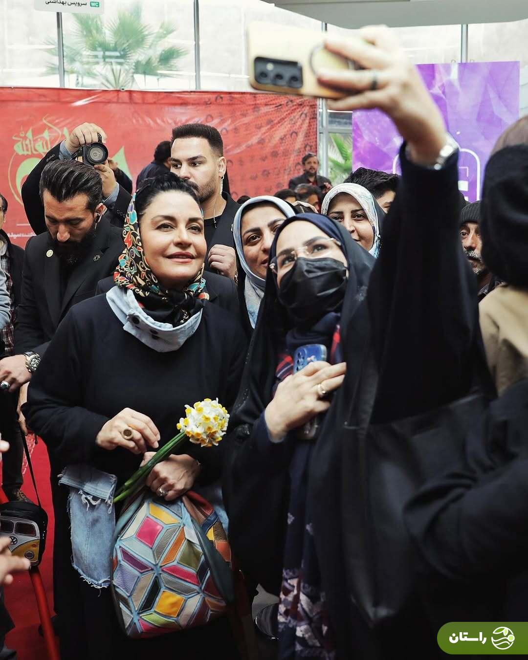 تصاویر | تصاویر | استقبال پرشور شیرازی‌ها از مریلا زارعی در اکران موسی کلیم‌الله