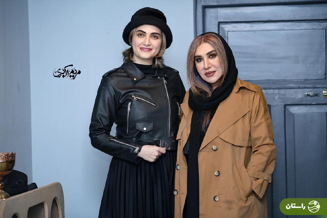 تصاویر | استایل الناز ملک در پشت صحنه یک تئاتر