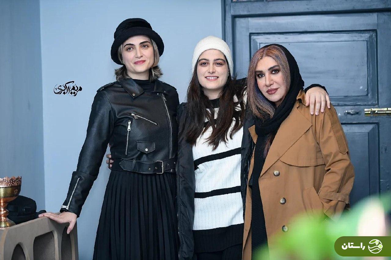 تصاویر | استایل الناز ملک در پشت صحنه یک تئاتر