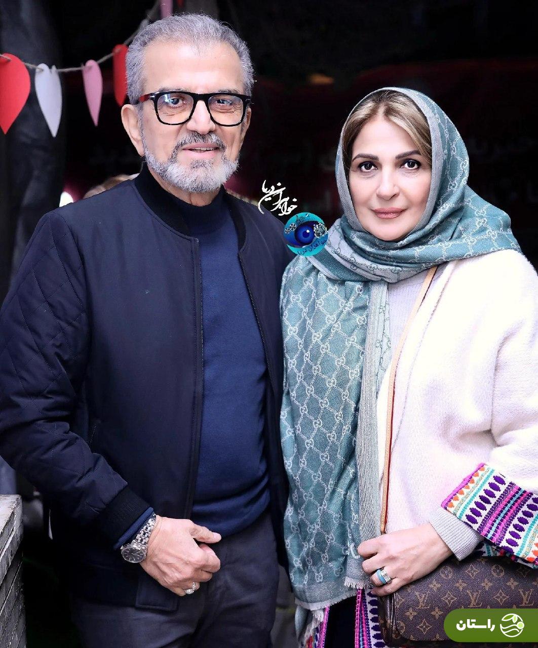 جدیدترین عکس از هرمز شجاعی‌مهر و همسرش در ۶۸ سالگی