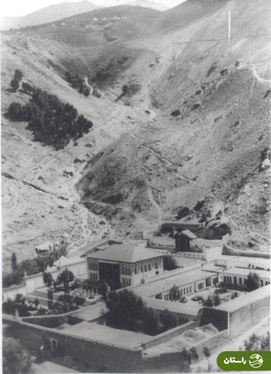 عکس | تونل زمان؛ تصویری دیده نشده از کاخ مخفی ناصرالدین شاه که مخصوص خوشگذرانی بود! تصویری از کاخ شهرستانک