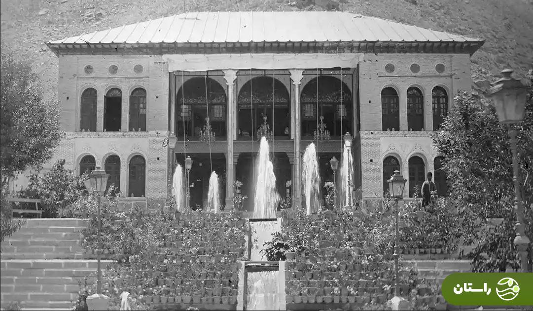 عکس | تونل زمان؛ تصویری دیده نشده از کاخ مخفی ناصرالدین شاه که مخصوص خوشگذرانی بود! تصویری از کاخ شهرستانک