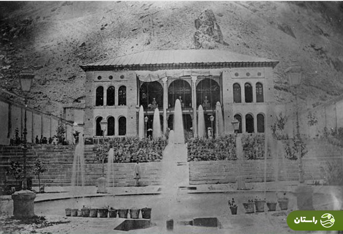 عکس | تونل زمان؛ تصویری دیده نشده از کاخ مخفی ناصرالدین شاه که مخصوص خوشگذرانی بود! تصویری از کاخ شهرستانک