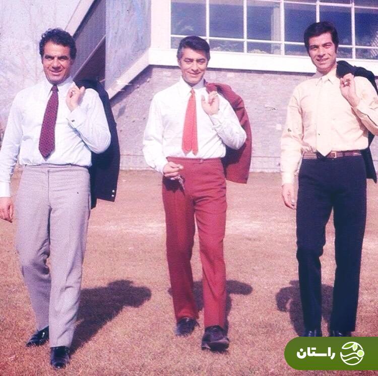 عکس | تونل زمان؛ ناصر ملک مطیعی، فردین و بهروز وثوقی سه سلطان سینما در دهه ۵۰