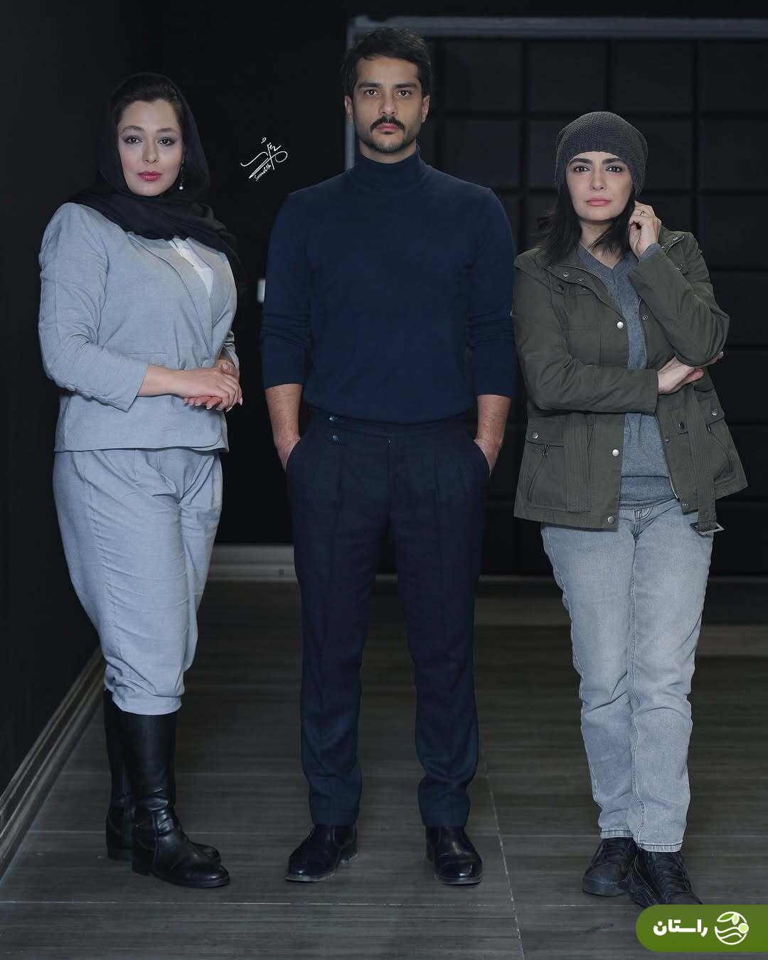 تصاویر | ژست‌ها و استایل لیندا کیانی، ساعد سهیلی و سانیا سالاری در افتتاحیه نمایش ترور