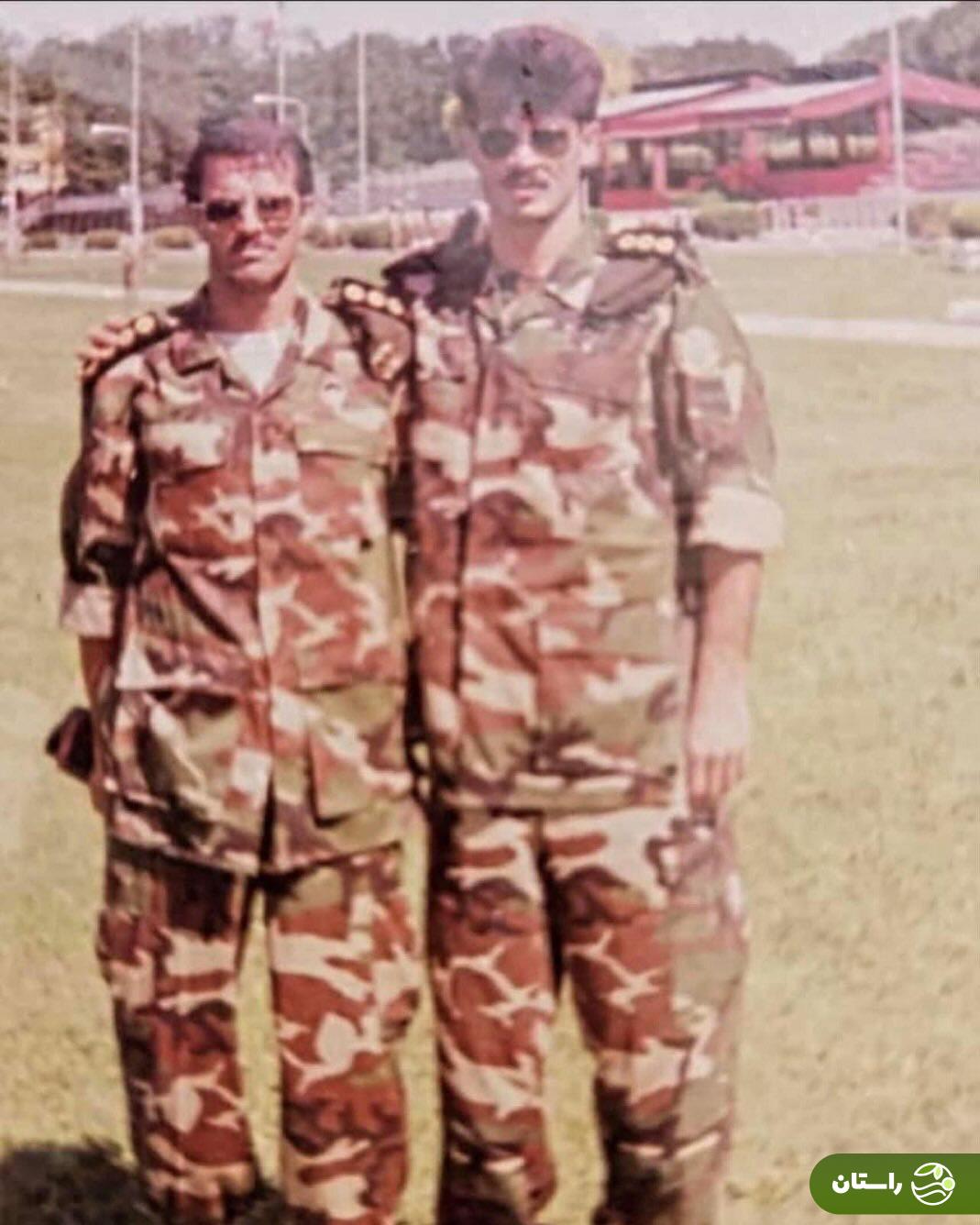 عکس | تونل زمان؛ علی دایی در لباس سربازی