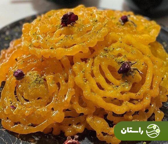 طرز تهیه زولبیا خانگی خوشمزه به روش قنادی برای ماه رمضان + نکات کلیدی و فوت و فن‌ها