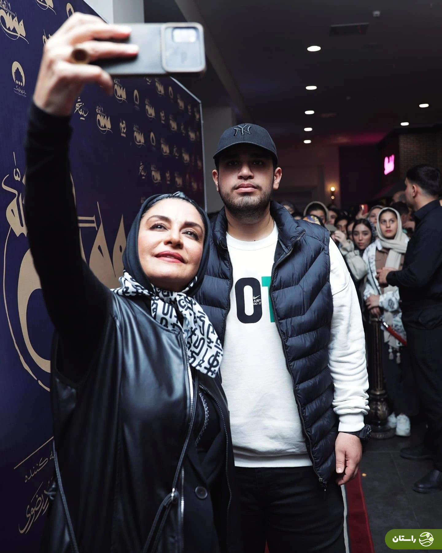 تصاویر | استقبال پرشور قمی‌ها از مریلا زارعی در اکران موسی کلیم‌الله