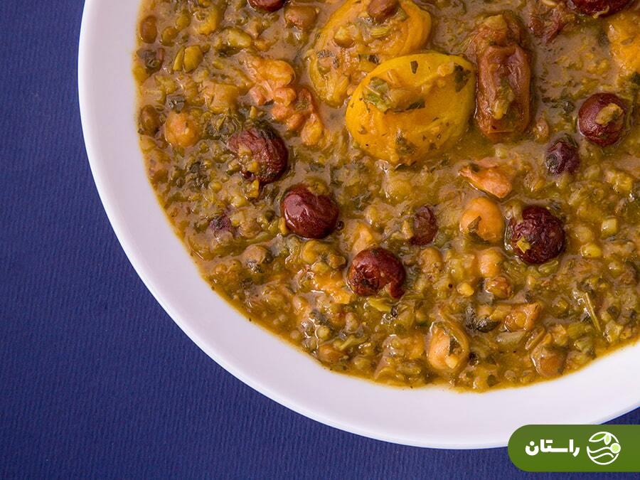 آش چهارشنبه سوری چی بپزیم؟ بهترین پیشنهاد؛ آش هفت میوه اردبیلی! + طرز تهیه آش هفت میوه اردبیلی