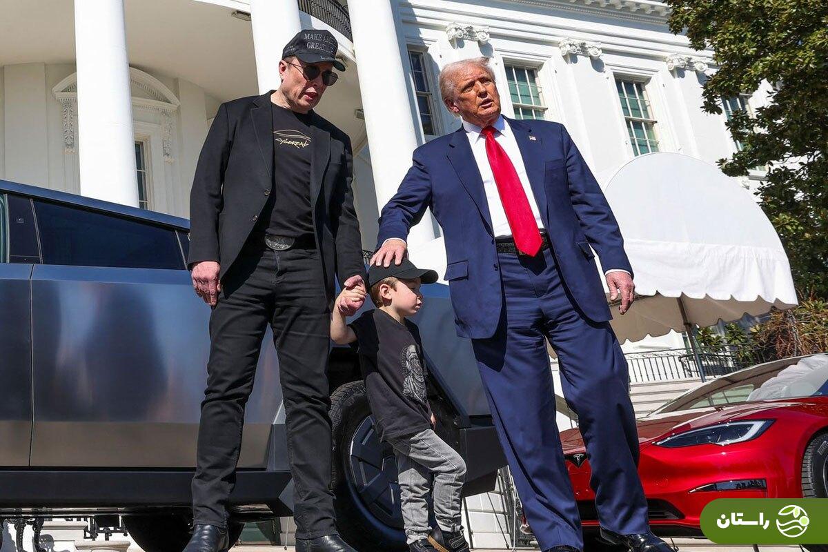 ترامپ تسلا خرید + ویدئو ترامپ تسلا خرید + ویدئو