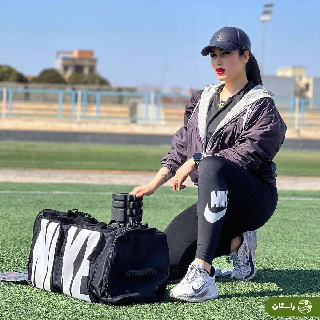 جدیدترین تصاویر از جواهر زمانی؛ دختر قهرمان پرش سه گام ایران