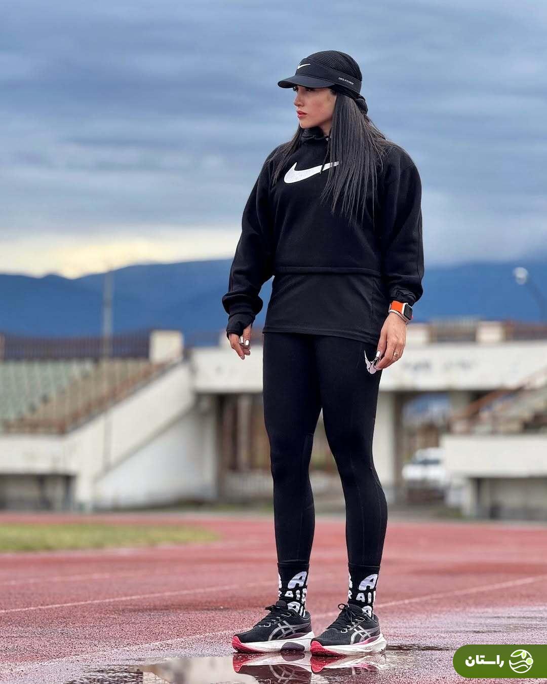 جدیدترین تصاویر از جواهر زمانی؛ دختر قهرمان پرش سه گام ایران