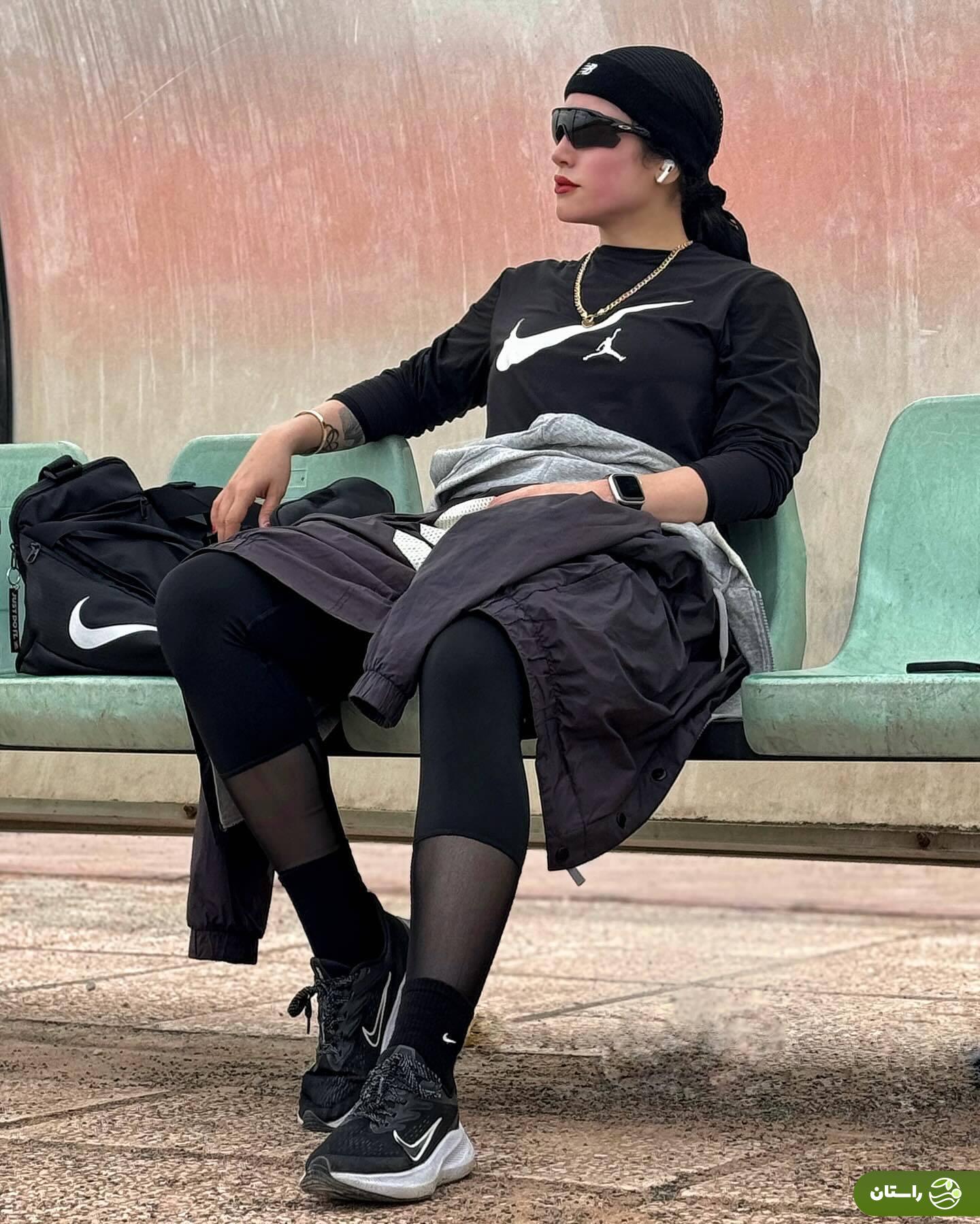 جدیدترین تصاویر از جواهر زمانی؛ دختر قهرمان پرش سه گام ایران