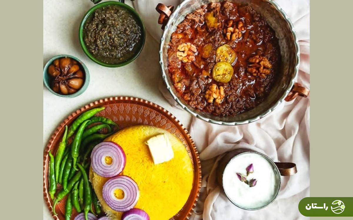 یک غذای بی‌نظیر مخصوص چهارشنبه سوری: طرز تهیه خورش شش‌انداز گیلانی!