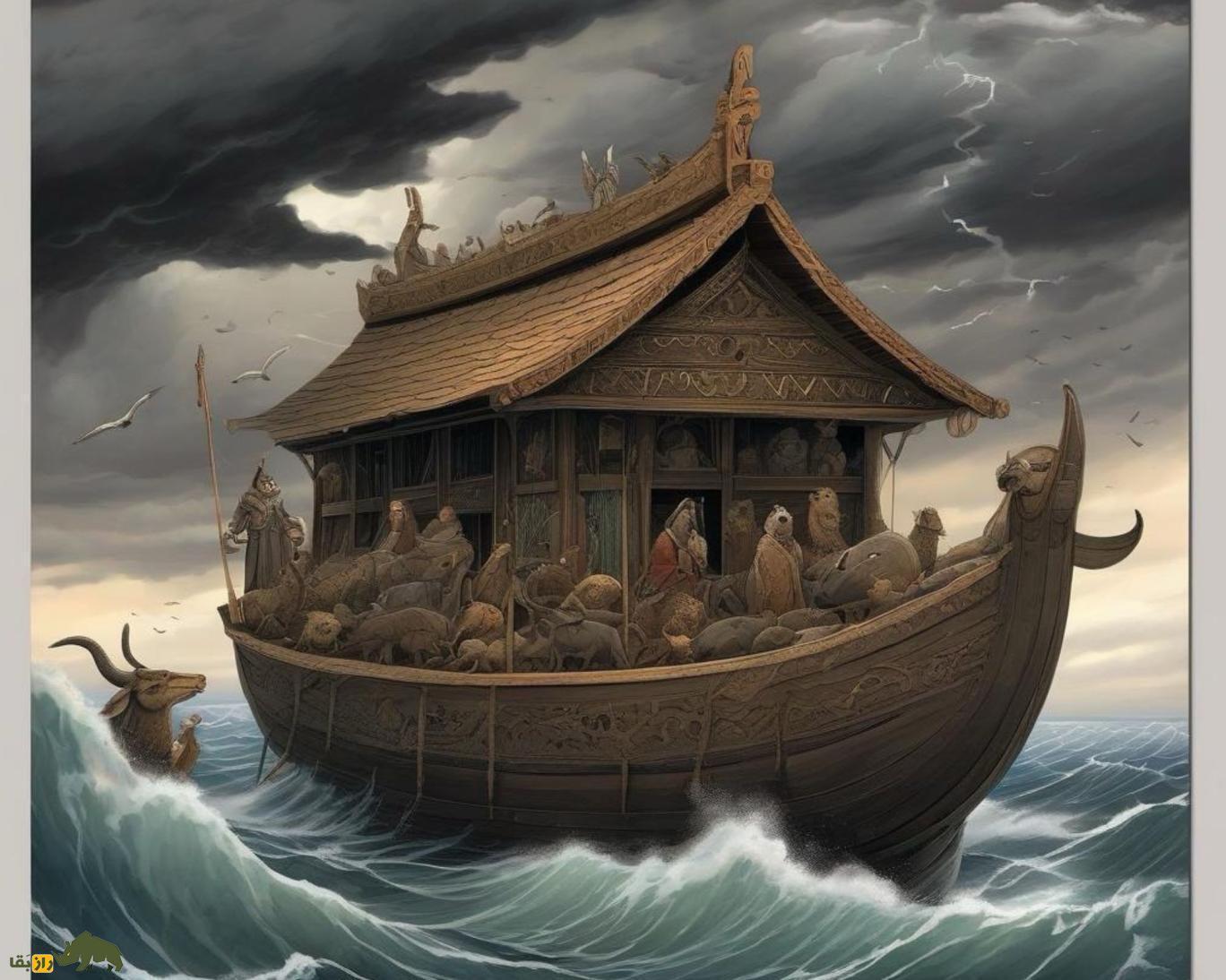 کشف جدید دانشمندان؛ محل دقیق فرود کشتی نوح کشف شد، چسبیده به مرز ایران! کشتی نوح