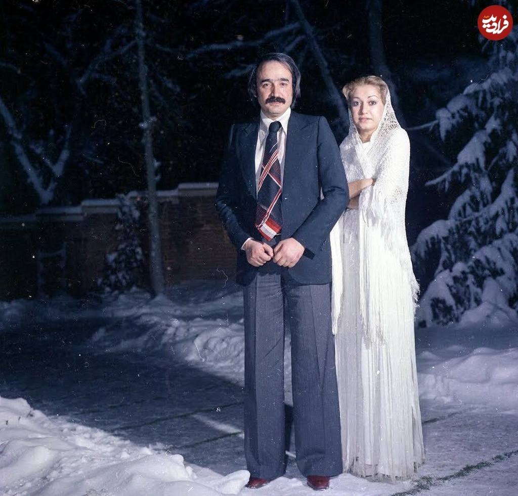 عکس | تونل زمان؛ دیدار شبانه شهره صولتی و همسر اول گوگوش در سال ۵۶