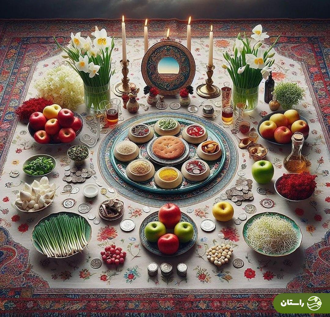 تاریخ و ساعت دقیق تحویل سال ۱۴۰۴ | رنگ و حیوان سال ۱۴۰۴ به همراه تقویم سال ۱۴۰۴ و تعطیلیها سفره هفت سین