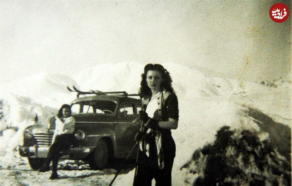 (عکس) سفر به تاریخ؛ «فوزیه» همسر اول محمدرضا پهلوی از بیابان مصر تا اسکی در دیزین سال ۱۳۲۰