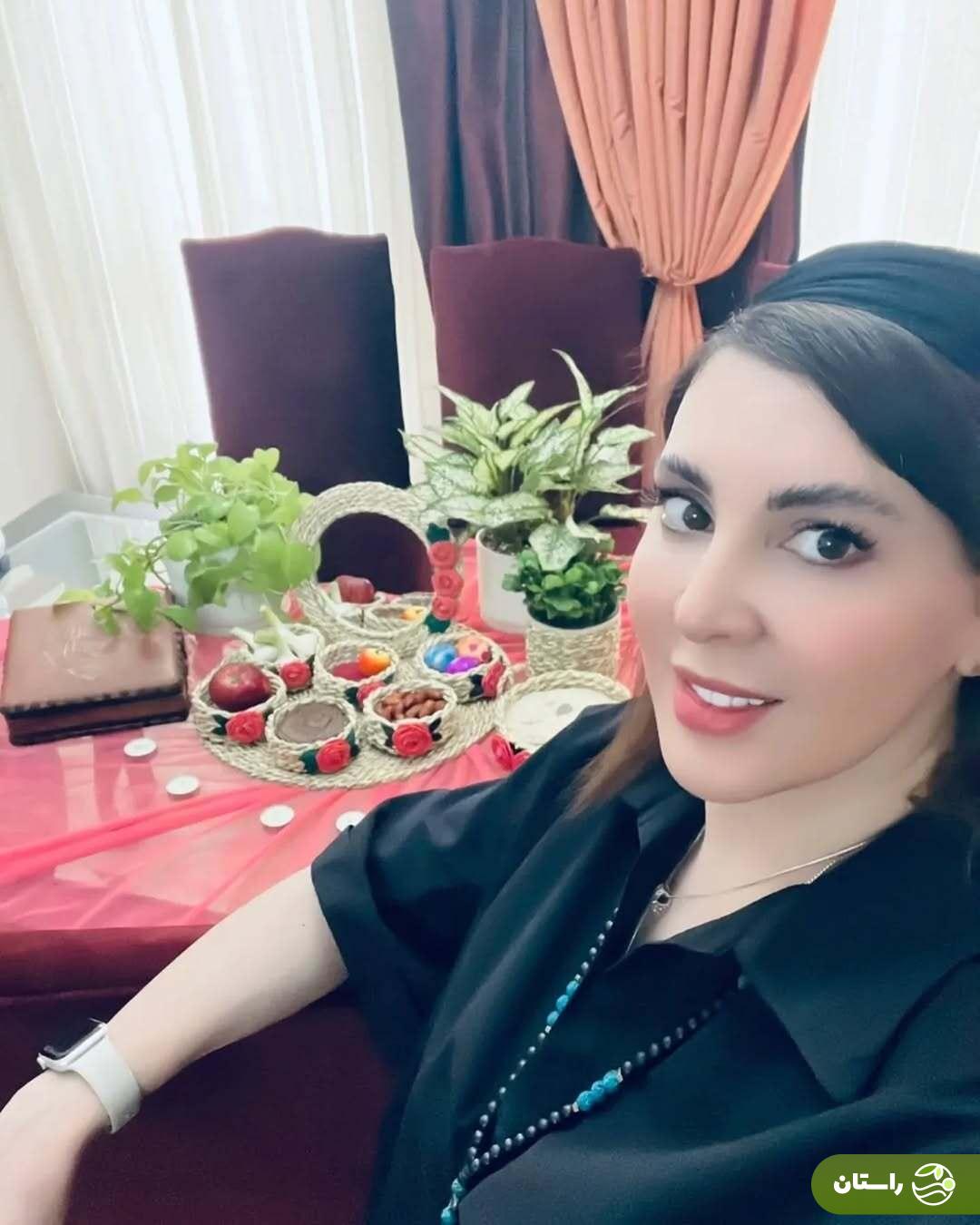 تصاویر هنرمندان پای سفره هفت سین ۱۴۰۴