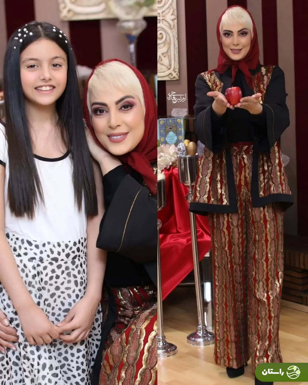 تصاویر هنرمندان پای سفره هفت سین ۱۴۰۴