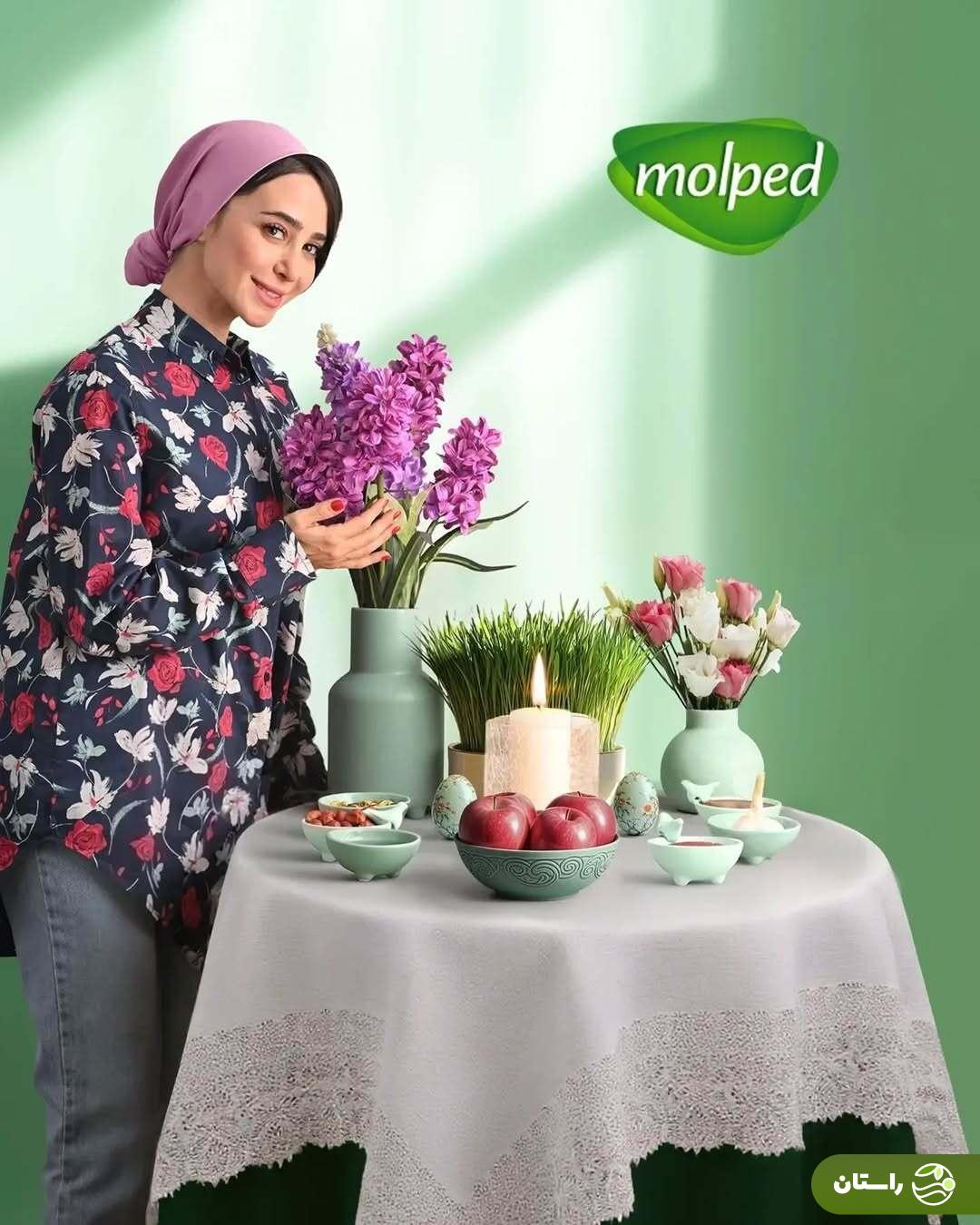 تصاویر هنرمندان پای سفره هفت سین ۱۴۰۴