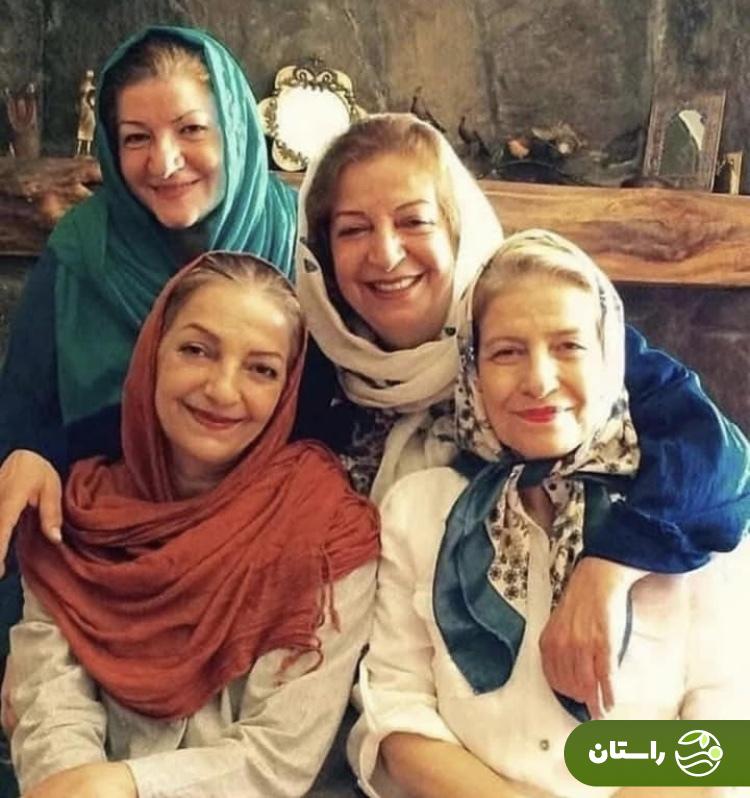عکس | خواهران هنرمند برومند؛ احترام، مرضیه، راضیه و طاهره