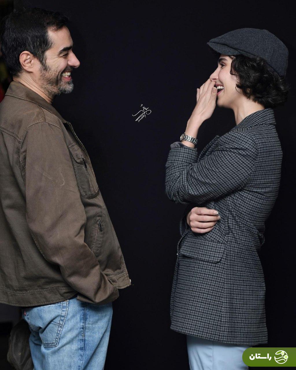 تصاویر | گفت‌وگوی داغ لاله مرزبان و شهاب حسینی بازیگران سریال آبان