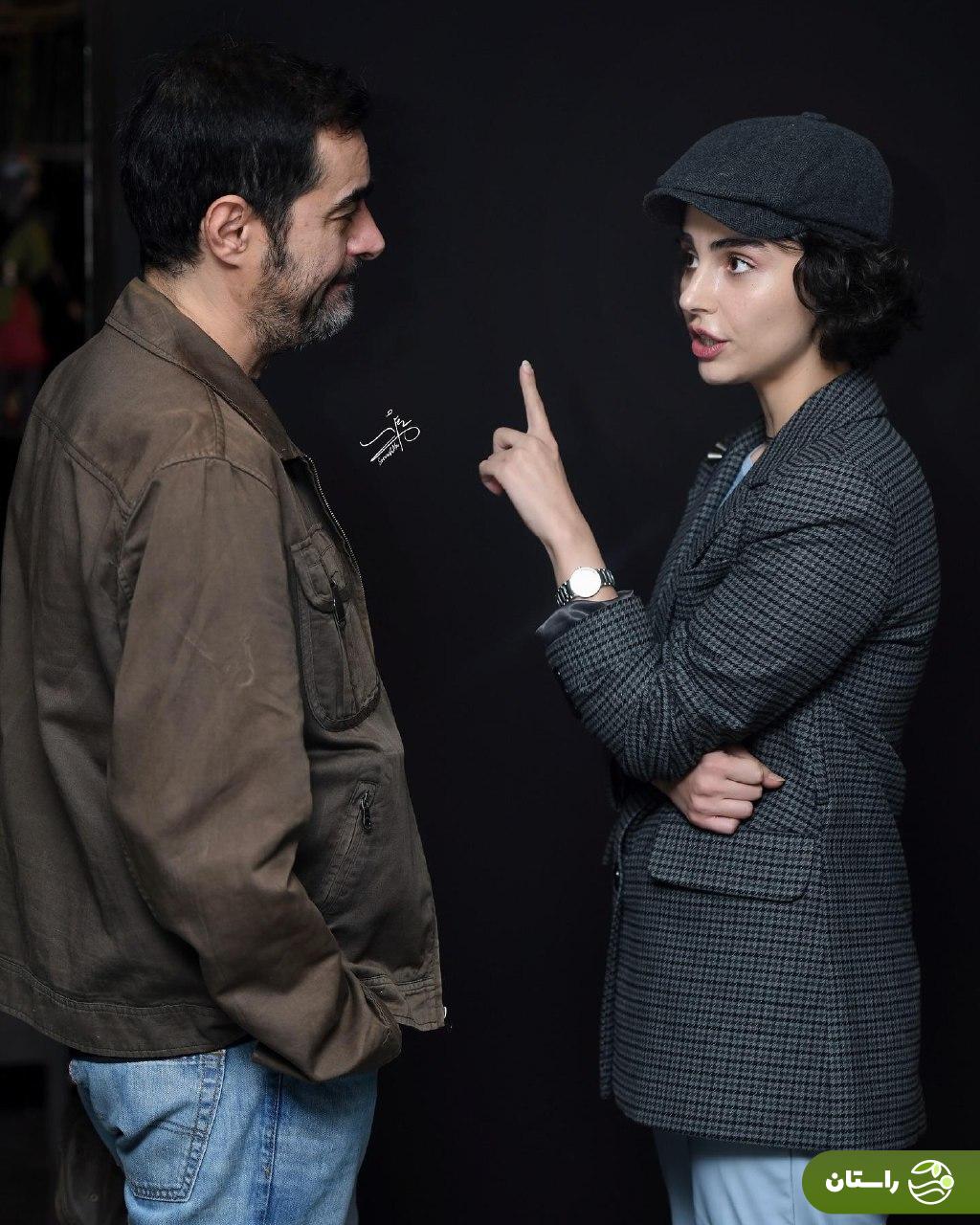 تصاویر | گفت‌وگوی داغ لاله مرزبان و شهاب حسینی بازیگران سریال آبان