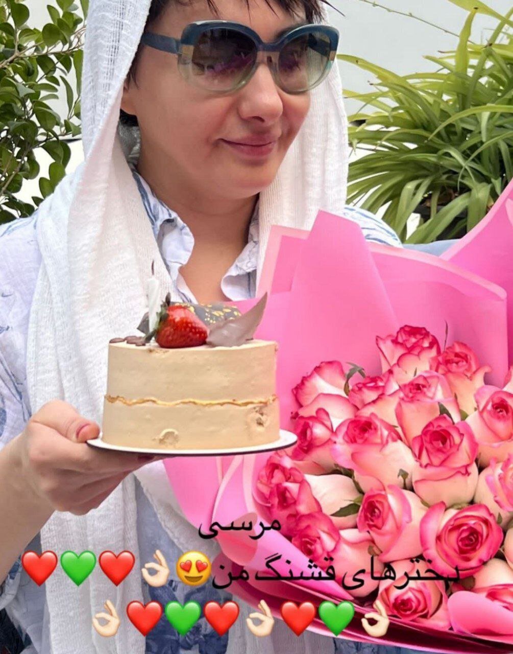 (عکس) جشن تولد ساده هانیه توسلی در سکوت