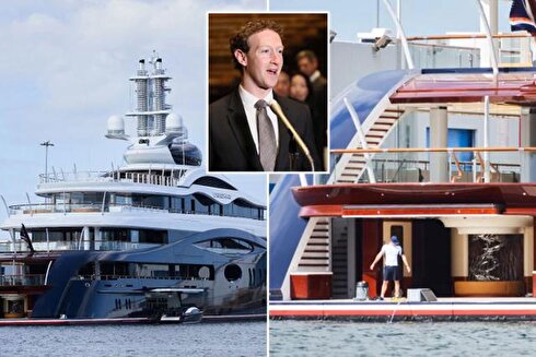 تصاویر | کشتی تفریحی ۳۰۰ میلیون دلاری؛ کادوی تولد مارک زاکربرگ