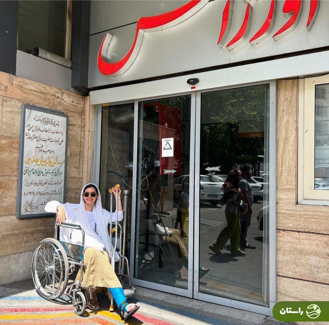 ویدئو | پای پردیس احمدیه در روز تولدش شکست؛ شوخی الناز شاکردوست با پردیس