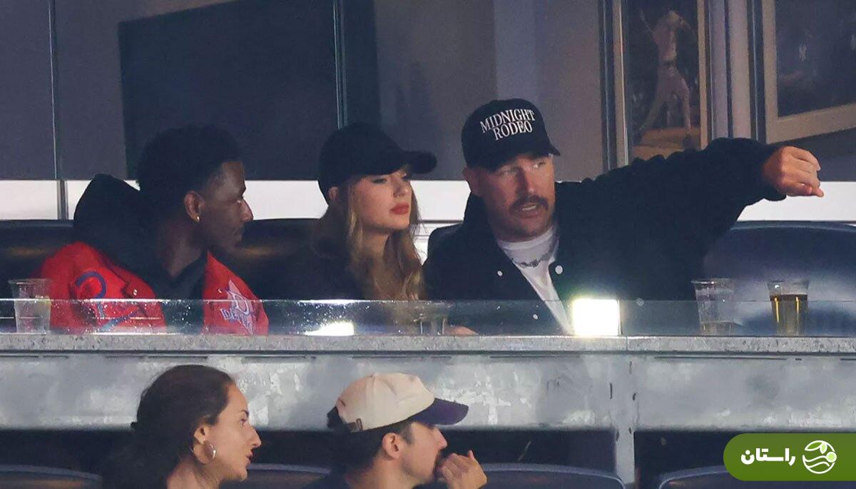 ویدئو | حرکات عاشقانه تیلور سوئیفت و نامزدش خبرساز شد ویدئو | حرکات عاشقانه تیلور سوئیفت و نامزدش خبرساز شد