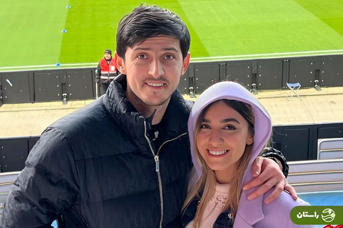 هدیه خاص و متفاوت سردار آزمون به همسرش پس از گل به قطر هدیه خاص و متفاوت سردار آزمون به همسرش پس از گل به قطر