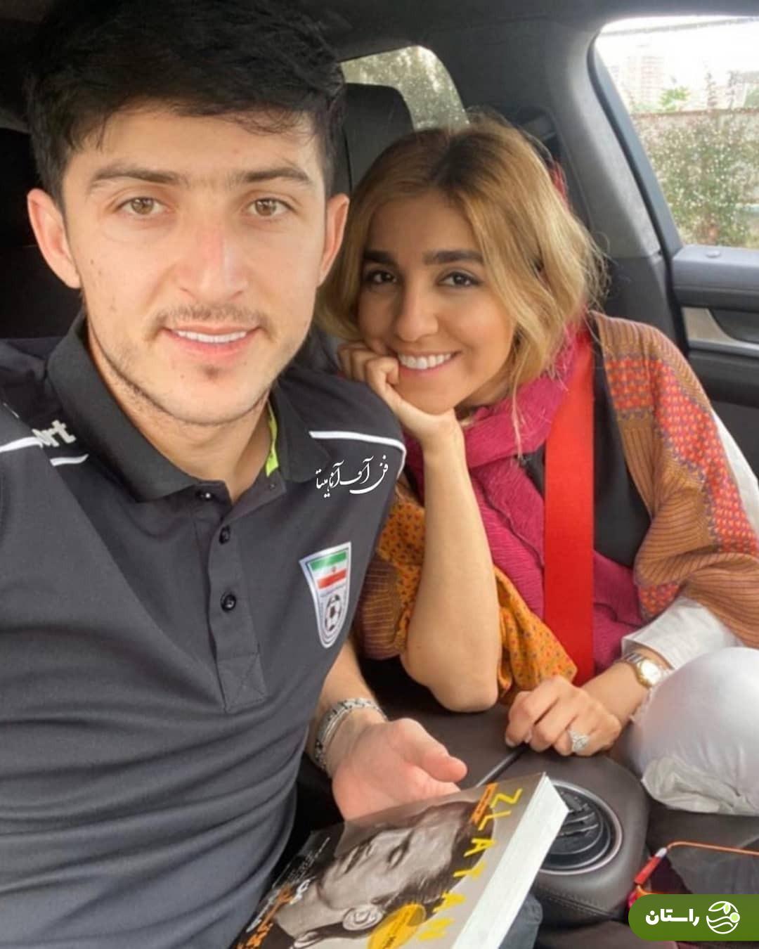 هدیه خاص و متفاوت سردار آزمون به همسرش پس از گل به قطر هدیه خاص و متفاوت سردار آزمون به همسرش پس از گل به قطر