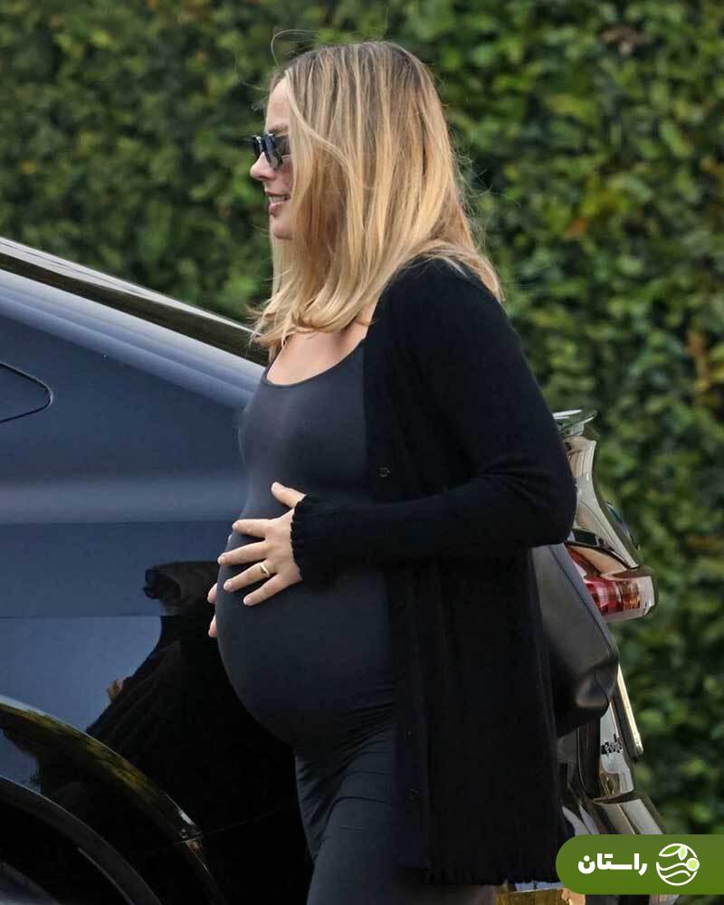 (تصاویر) عکس‌های جدید از مارگو رابی (Margot Robbie) در بارداری