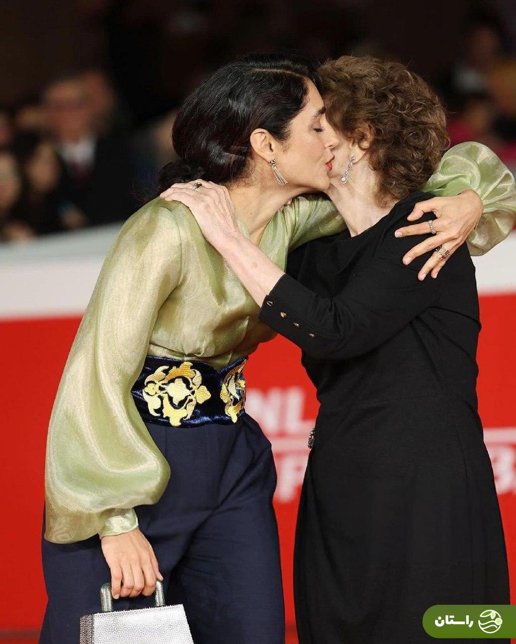 تصاویر | استایل ایرانی گلشیفته فراهانی روی فرش قرمز