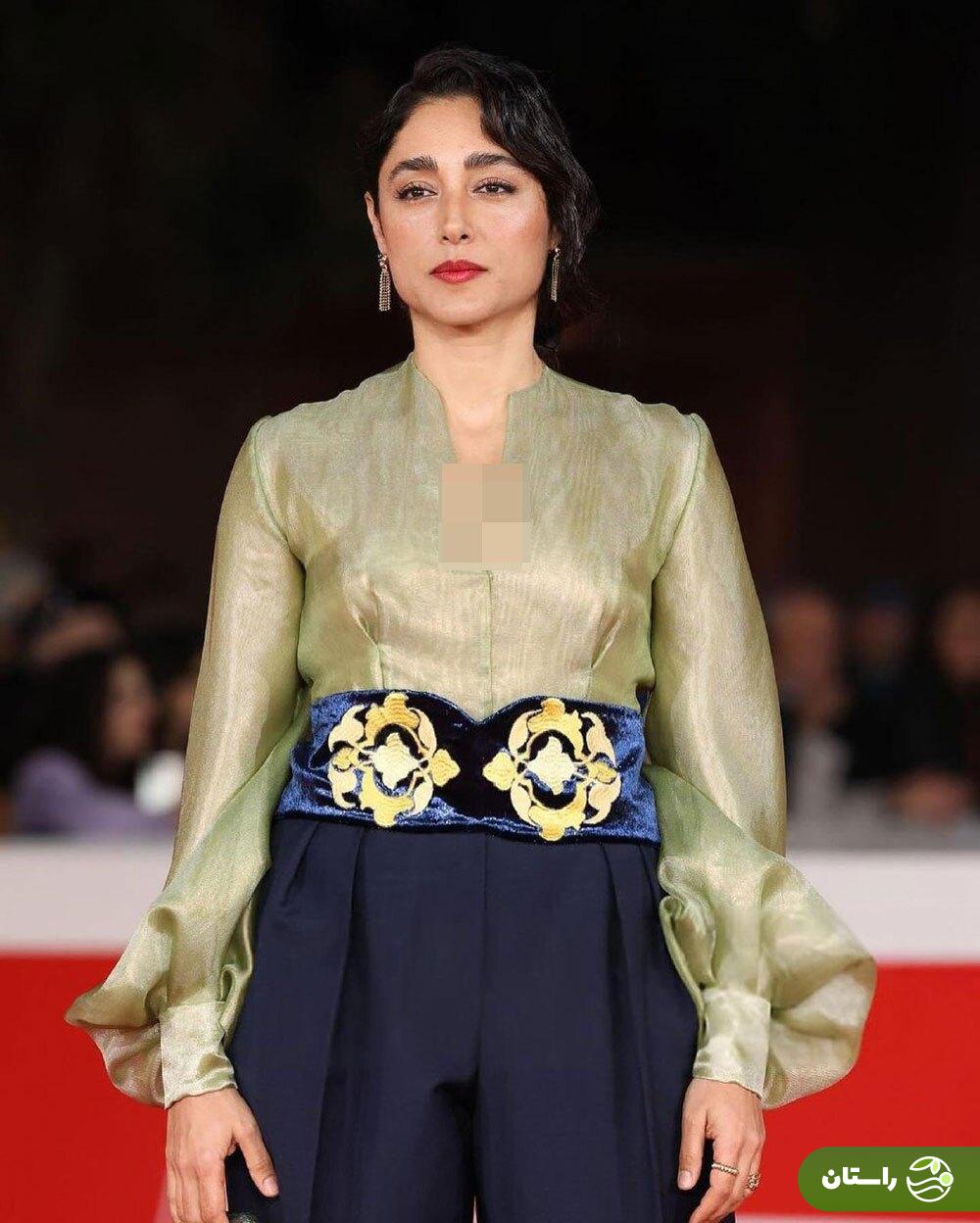 تصاویر | استایل ایرانی گلشیفته فراهانی روی فرش قرمز