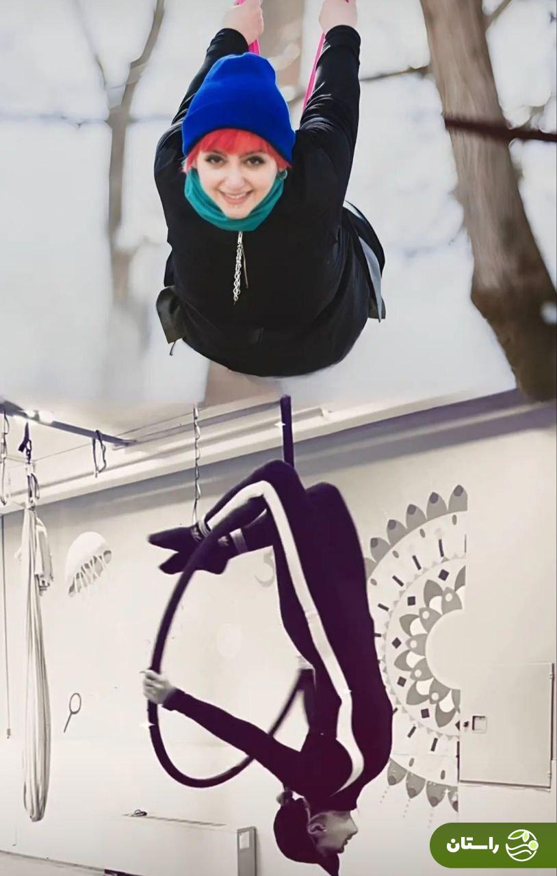 (ویدئو) تمرینات نازنین بیاتی با حلقه اوریال هوپ (ویدئو) تمرینات نازنین بیاتی با حلقه اوریال هوپ