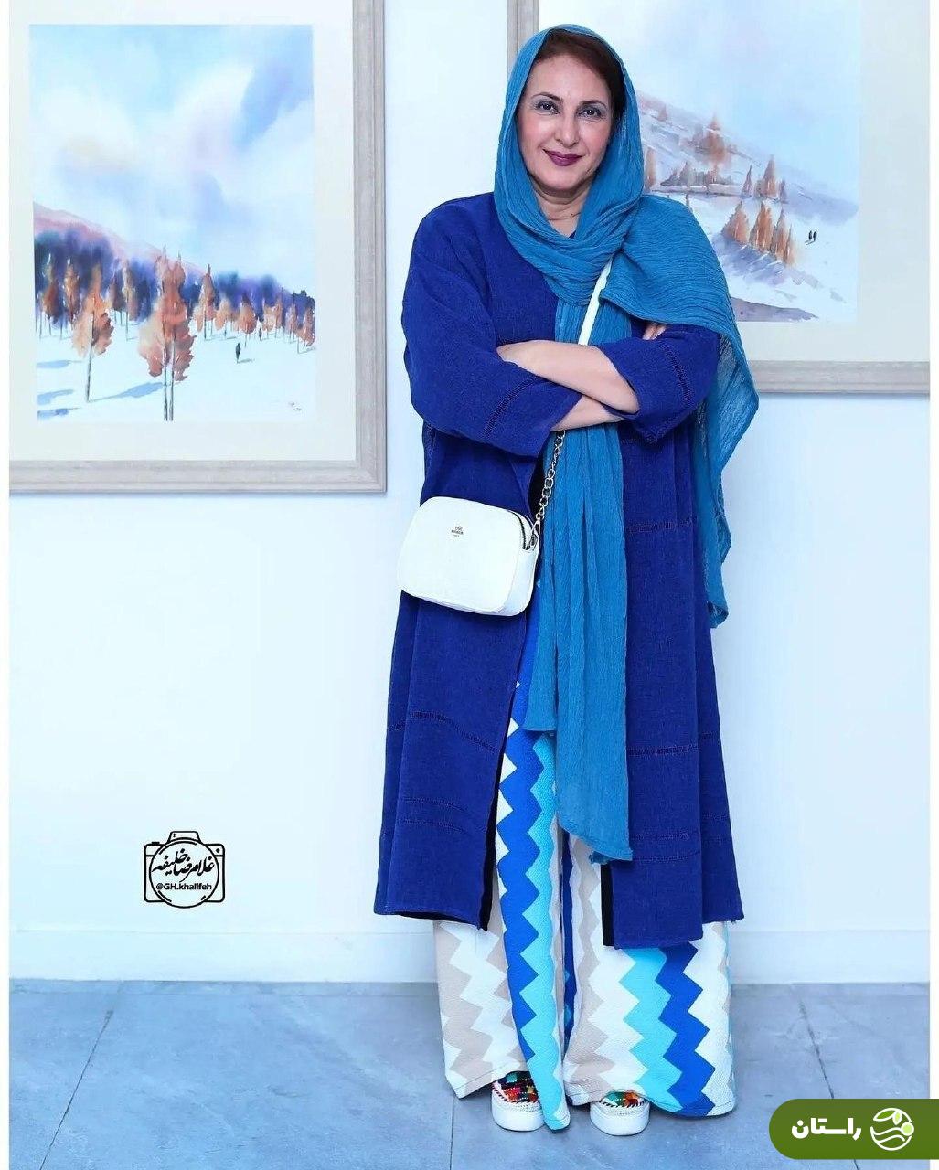 تصاویری از فاطمه گودروزی، پسر، عروس و نوه‌اش