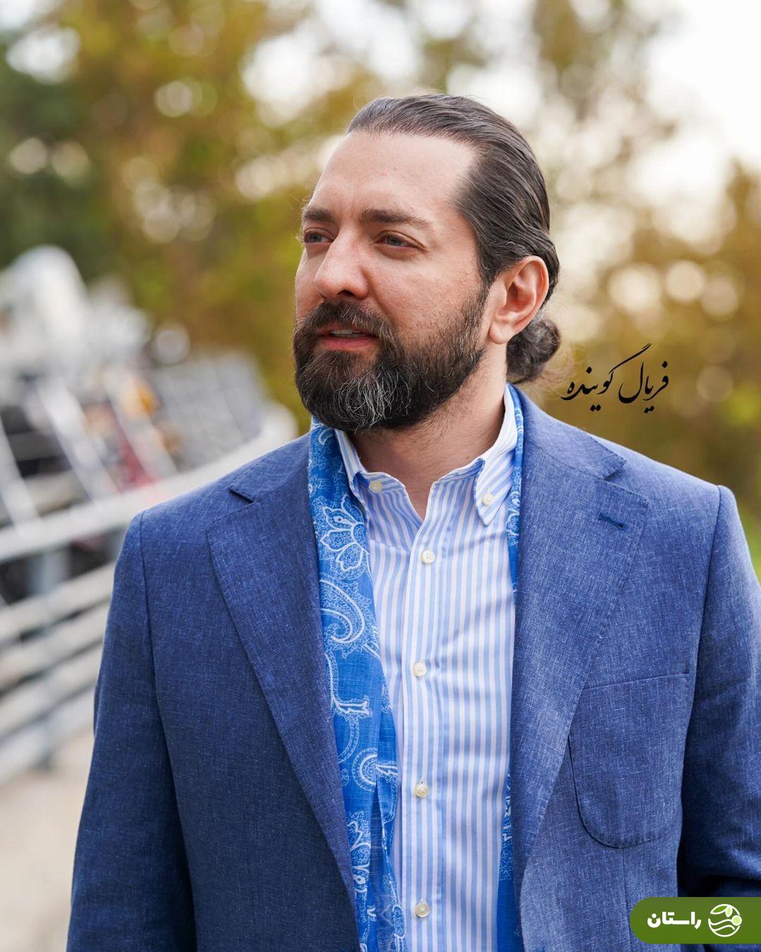 عکس |‌ استایل جذاب بهرام رادان در جشنواره فیلم کوتاه