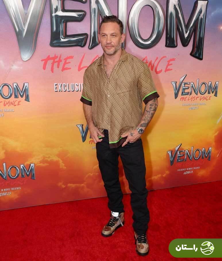 (عکس) تام هاردی (Tom Hardy) روی فرش قرمز فیلم ونوم ۳ (Venom: The Last Dance) (عکس) تام هاردی (Tom Hardy) روی فرش قرمز فیلم ونوم ۳ (Venom: The Last Dance)