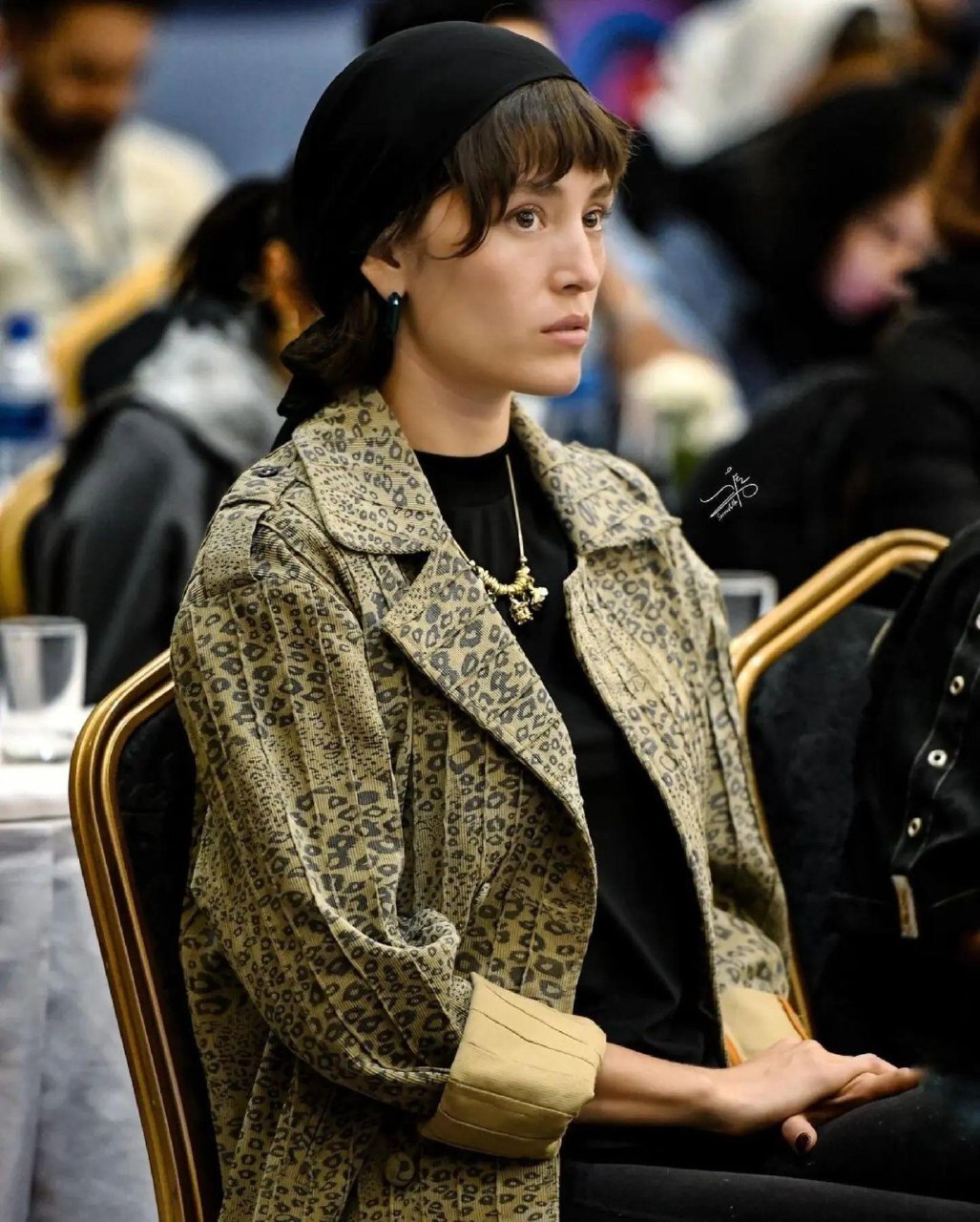 عکس |نوید محمدزاده و فرشته حسینی در مسترکلاس شکوه سینما