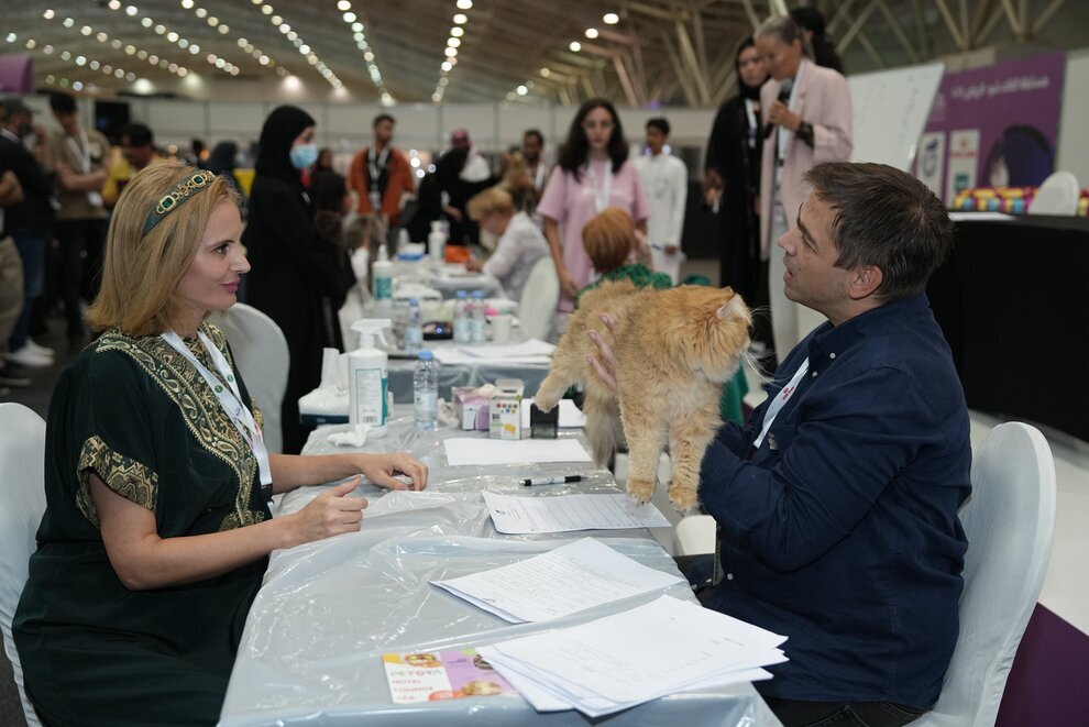 تصاویر | اولین نمایشگاه بین المللی گربه در عربستان