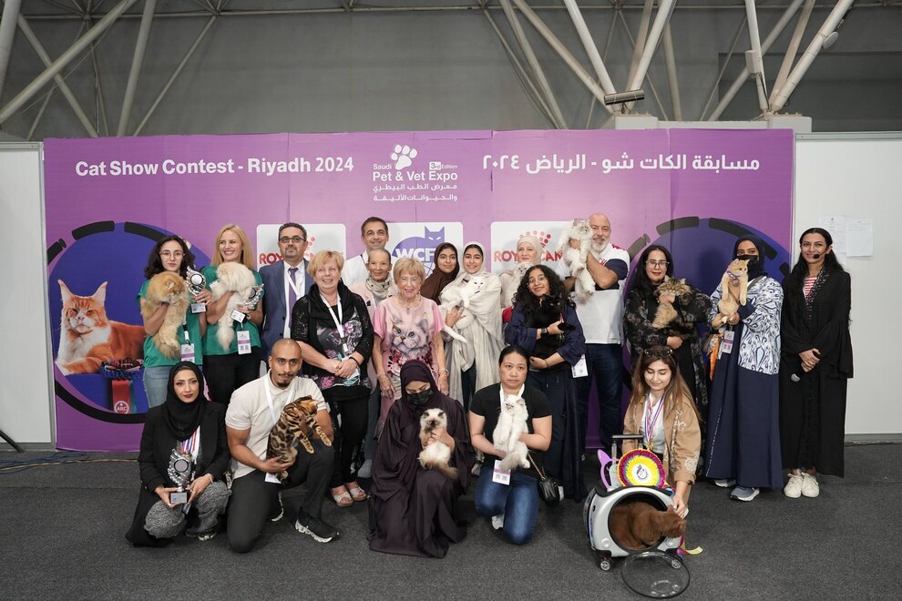 تصاویر | اولین نمایشگاه بین المللی گربه در عربستان