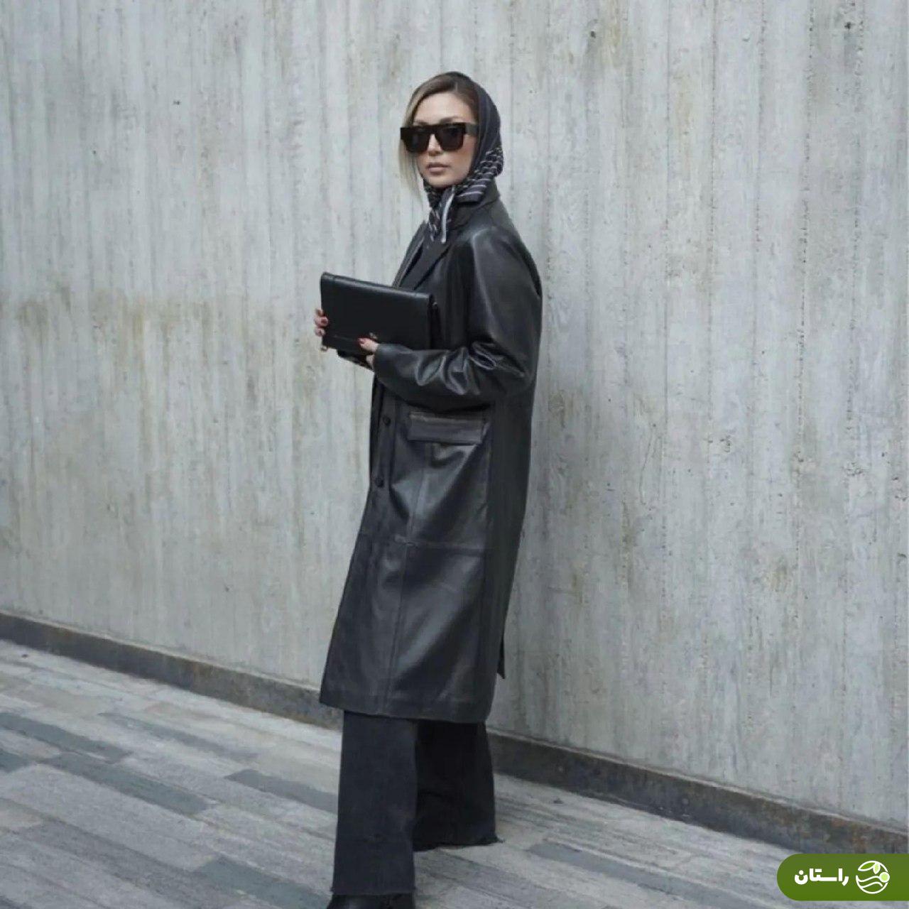 تصاویر | تیپ پاییزی مینا مختاری همسر بهرام رادان