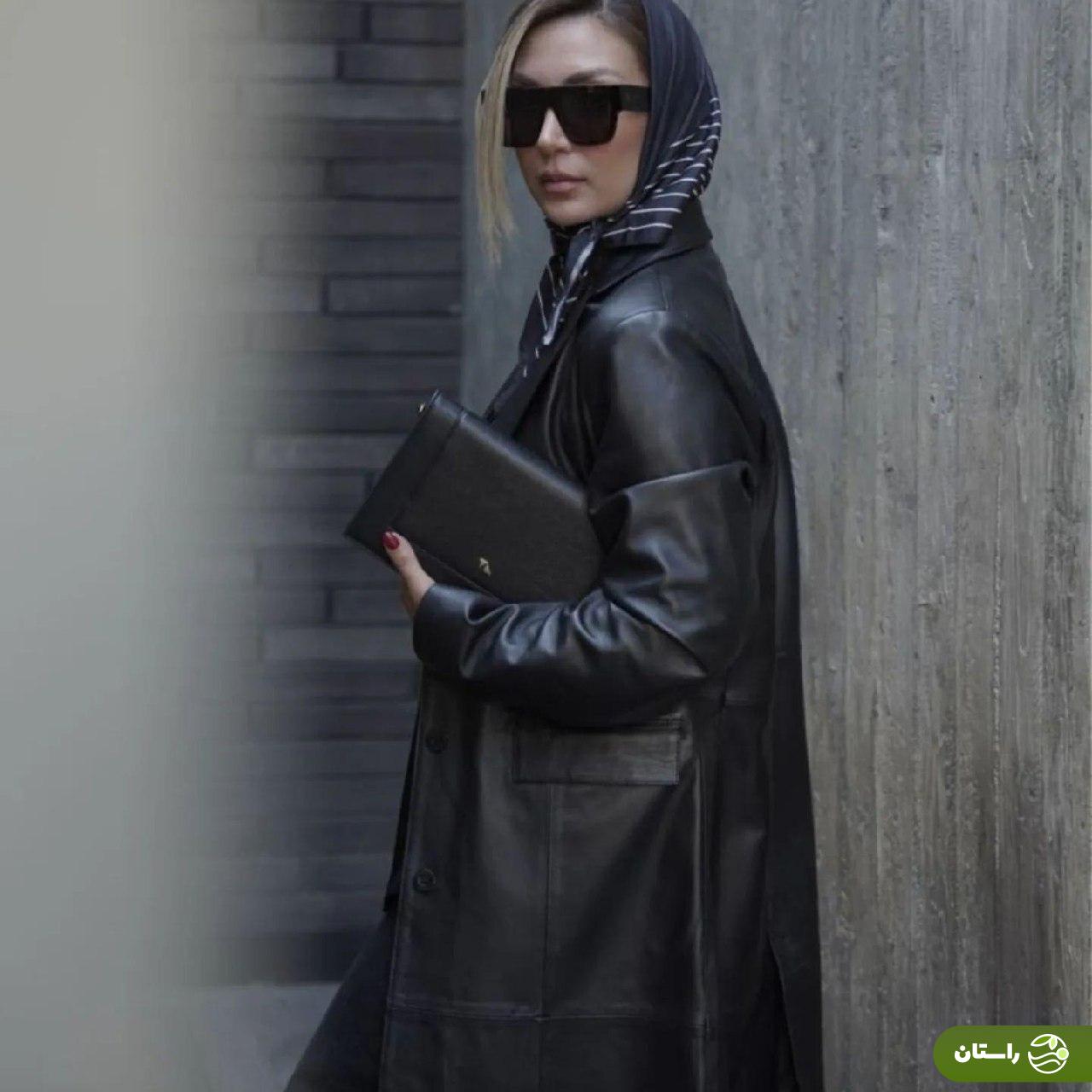 تصاویر | تیپ پاییزی مینا مختاری همسر بهرام رادان