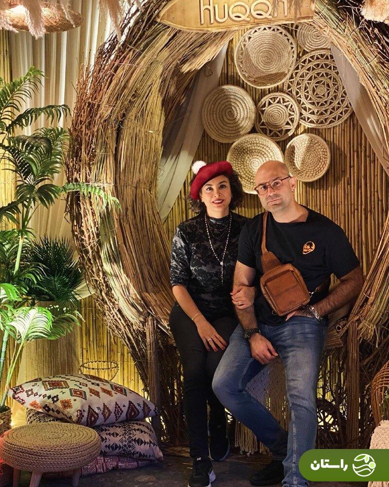 تصاویر عاشقانه حدیثه تهرانی با همسرش تصاویر عاشقانه حدیثه تهرانی با همسرش