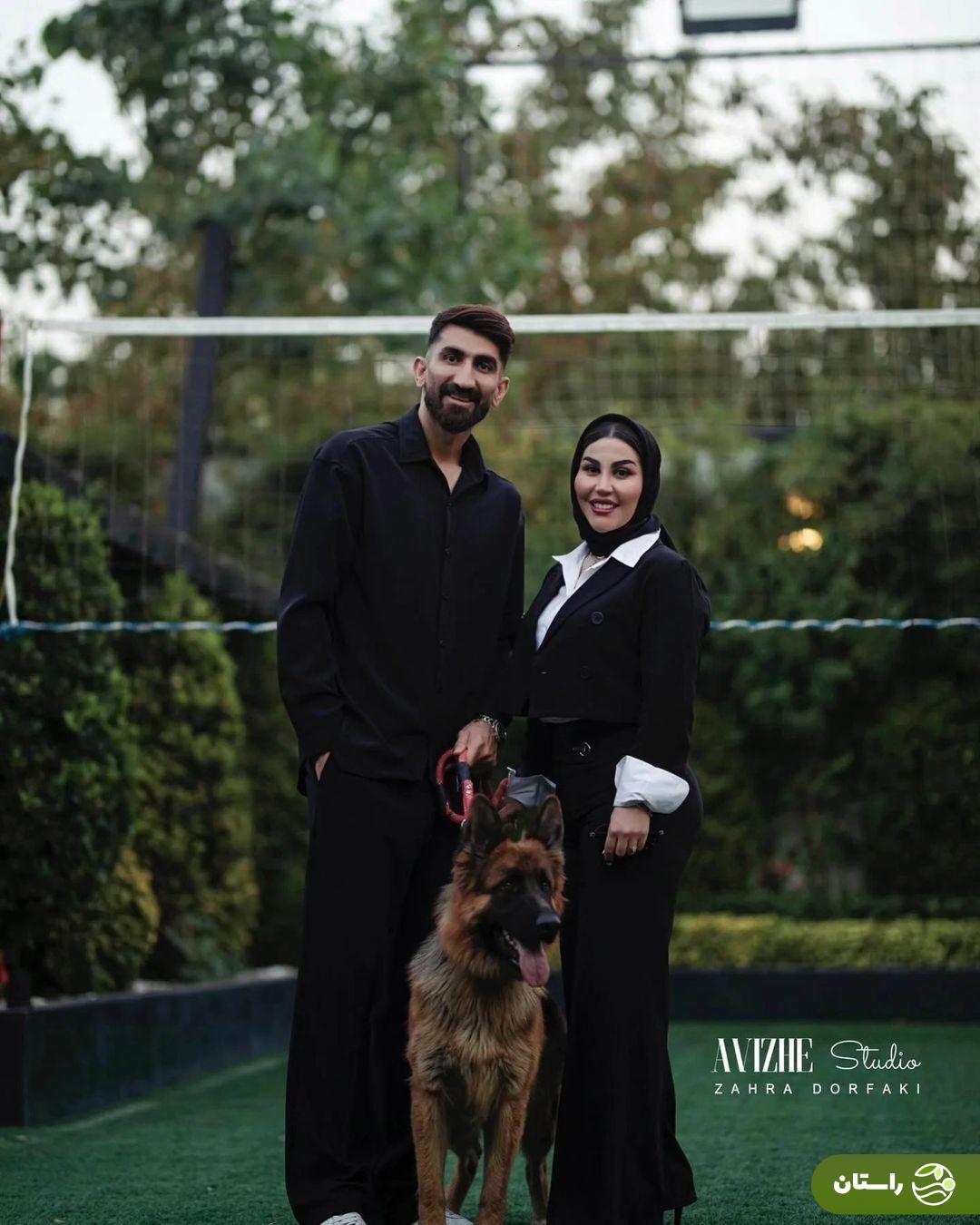 تصاویر عاشقانه‌ای که همسر علیرضا بیرانوند منتشر کرد