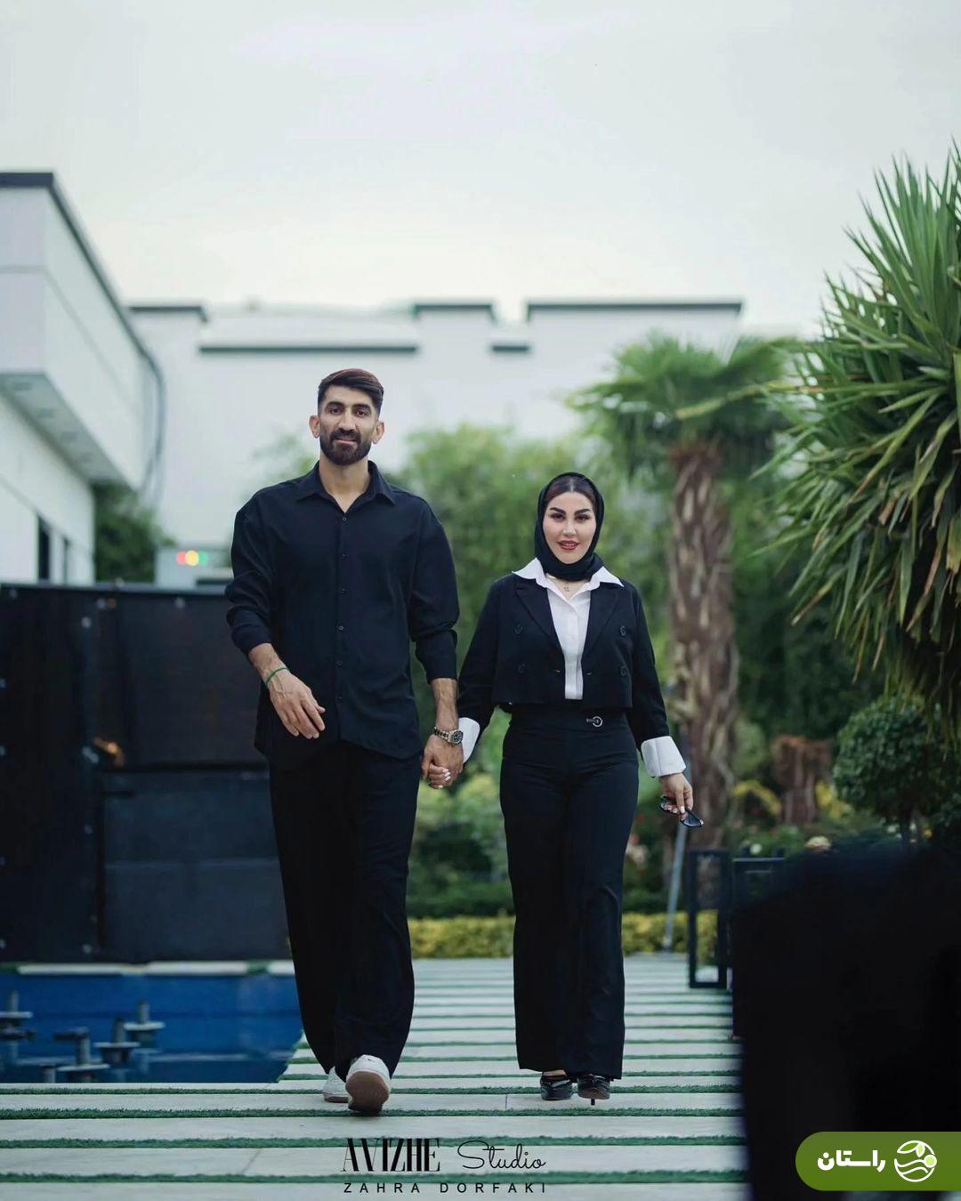 تصاویر عاشقانه‌ای که همسر علیرضا بیرانوند منتشر کرد