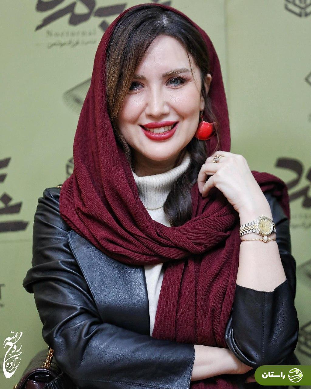 تصاویر | نازنین صلح‌جو در اکران فیلم سینمایی «شبگرد»